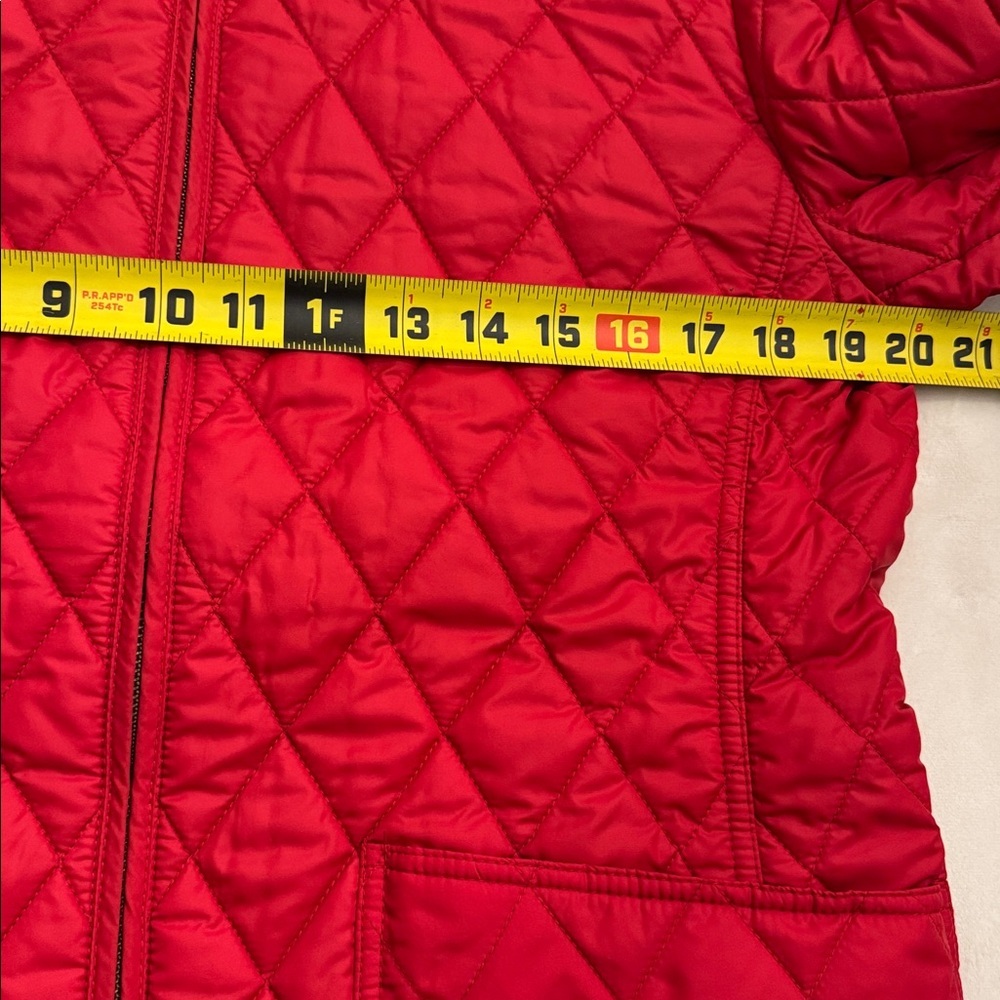 Amazing condition! L.L. Bean Signature Quilted Jacket, sz 14 - Picture 6 of 14